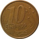 2002 Brazil 10 Centavo