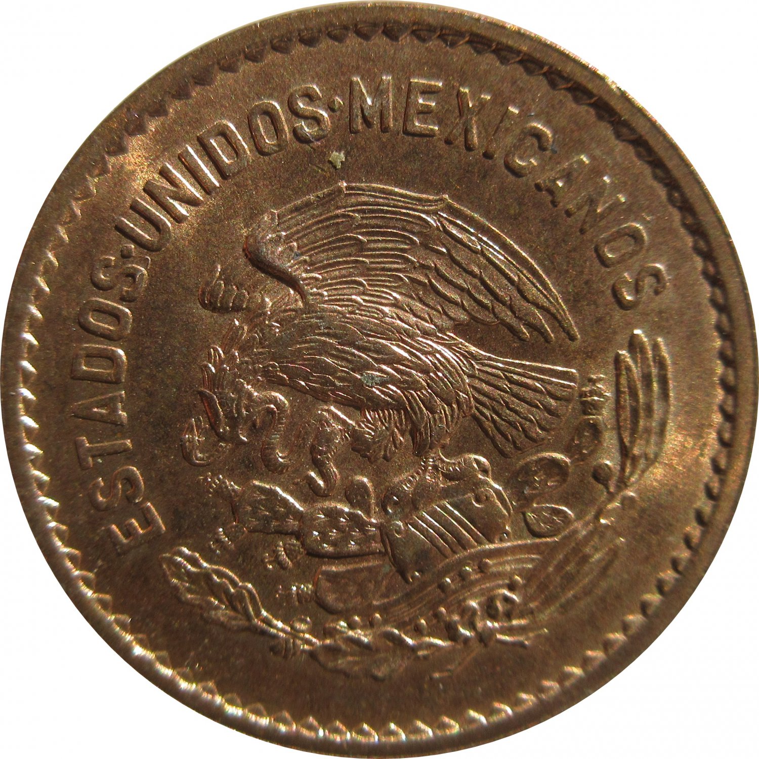 1944 Mexico 5 Centavos