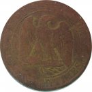 1854A France 5 Centimes 1854A France 5 Centimes