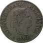 1908 Switzerland 10 Rappan