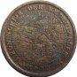1922 Netherland 1/2 Cent Holed