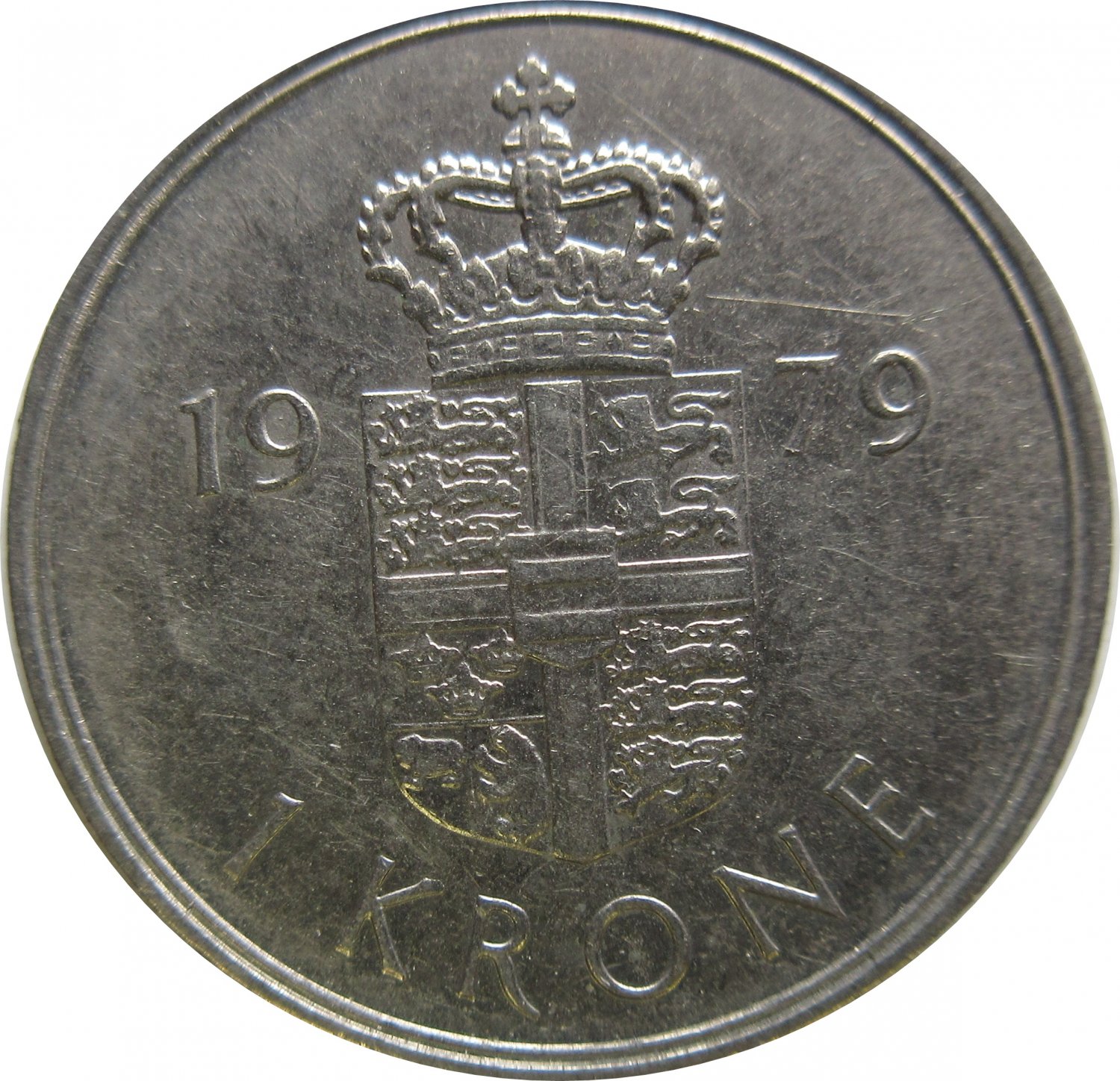 1979 Denmark 1 Krone 1208