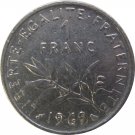 1969 France 1 Franc 1969 France 1 Franc