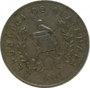 Guatemala 1990 5 Centavo