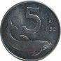 1952R Italy 5 LIRA
