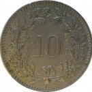 1952 Switzerland 10 Rappan 1952 Switzerland 10 Rappan
