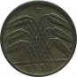 1936 G Germany 5 Pfennig