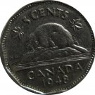 1948 Canadian 5 Cent