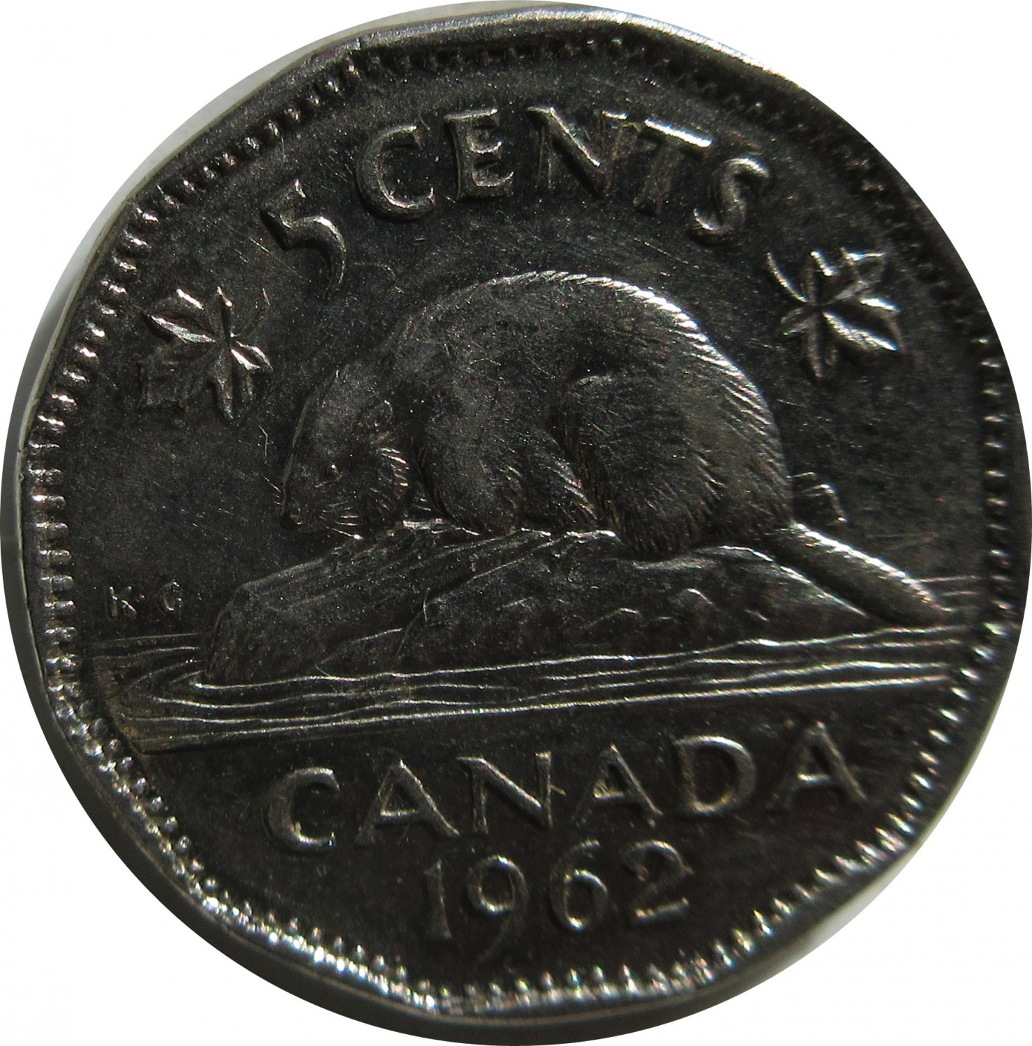 1962 Canadian 5 Cent