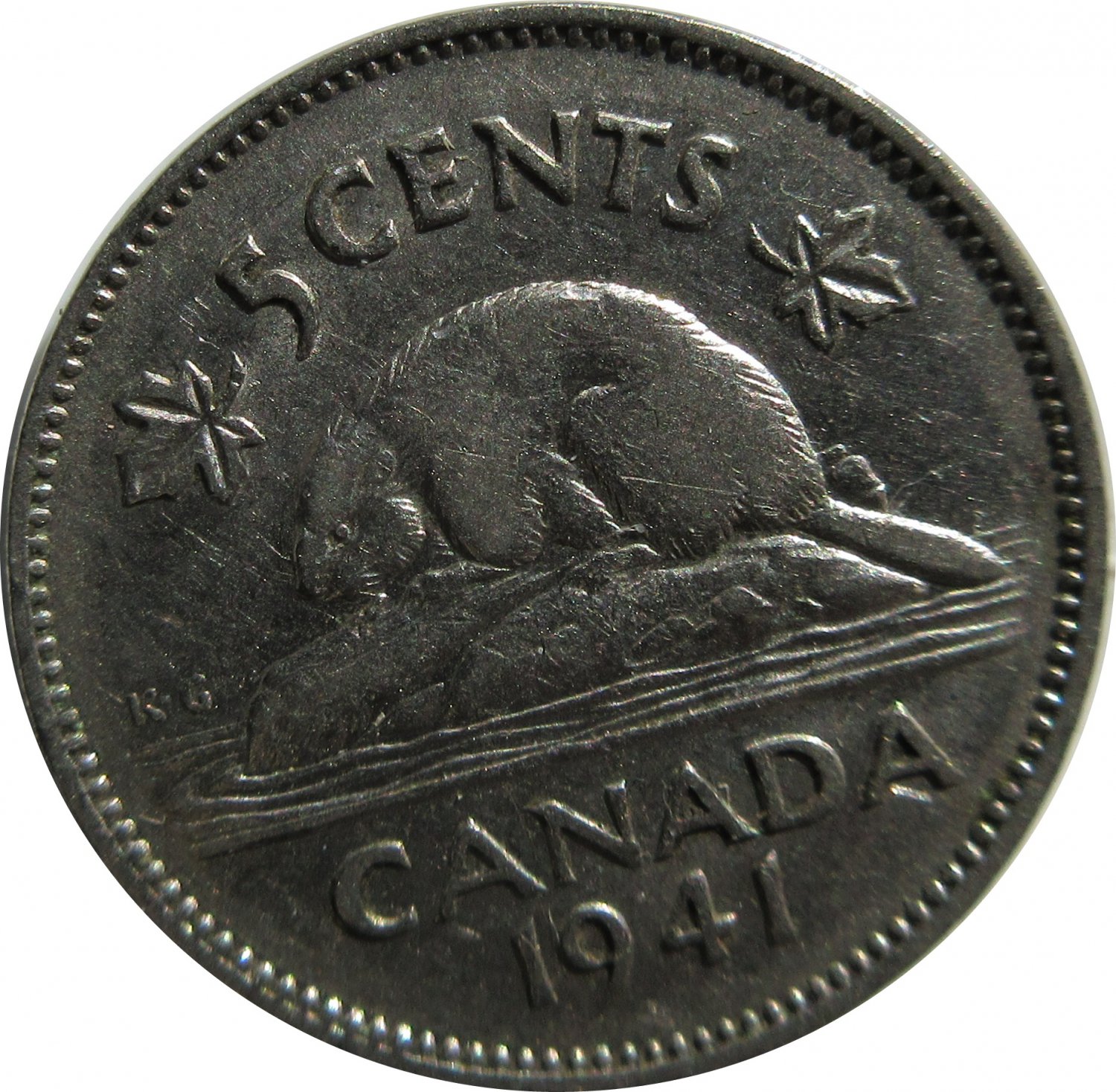 1941 Canadian 5 Cent