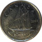 2003 Canadian Dime