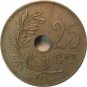 1913 Belguim 25 Centimes