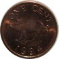 1994 Bermuda 1 Cent PIG