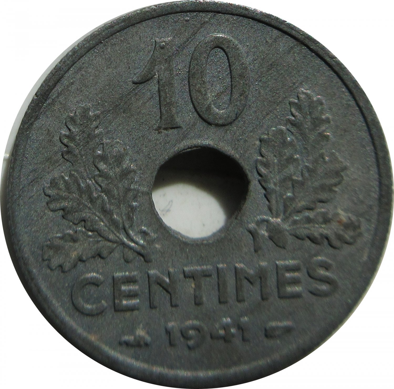 pièce 10 centimes 1941 valeur