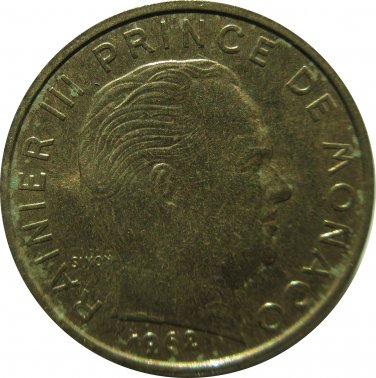 Monaco 1962 20 Centimes