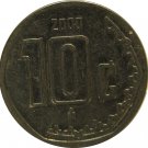 2000 Mexico 10 Centavos