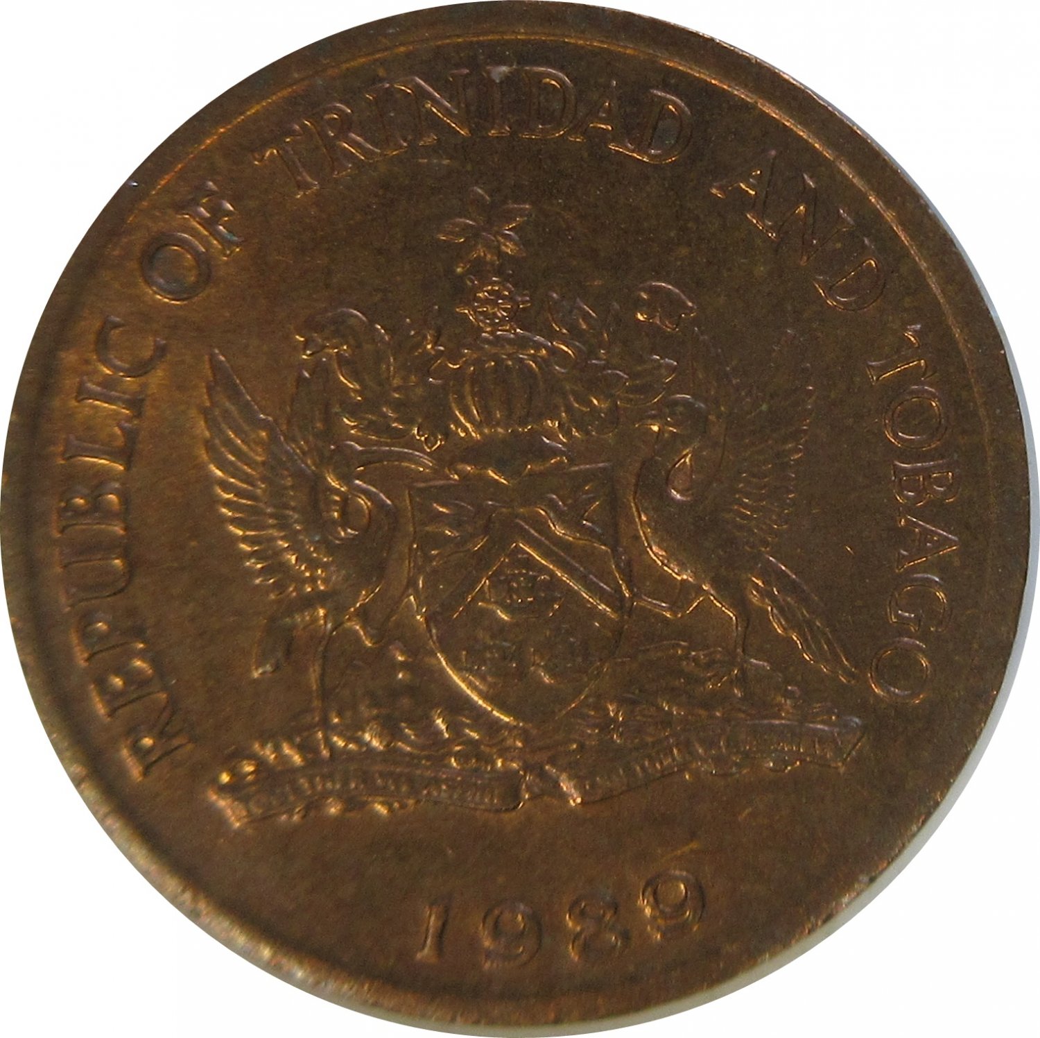1989 Trinidad and Tobago 1 Cent