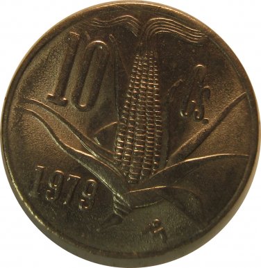 1979 Mexico 10 Centavos
