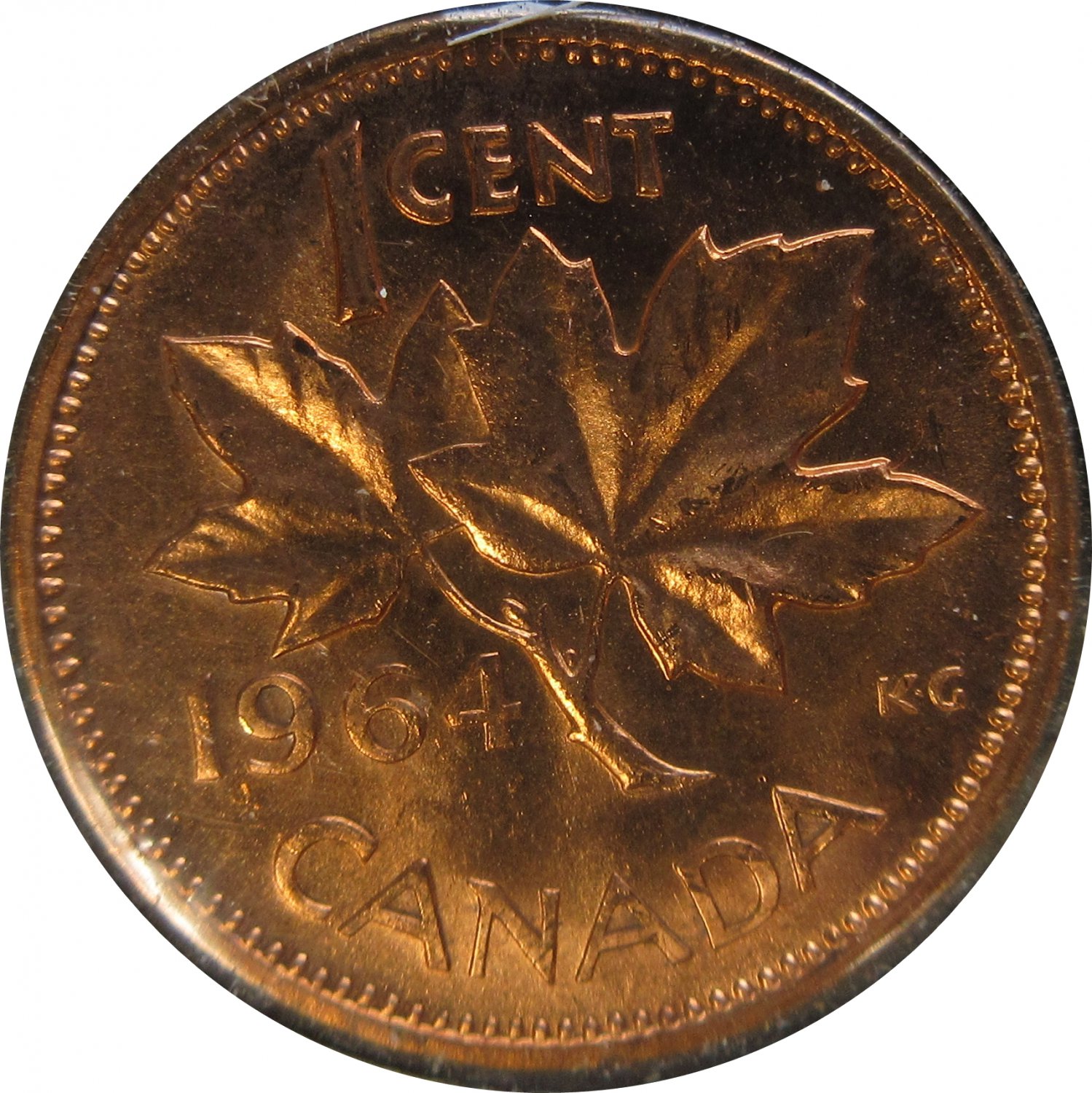 1964 canadian penny