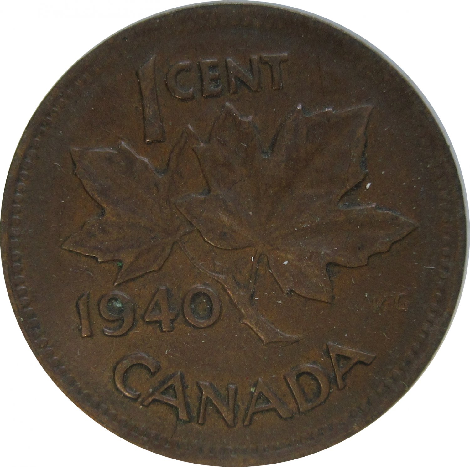 1940 Canadian Cent 1940-canada-fifty-cent-silver-coin