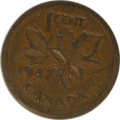 1947 Maple Leaf Canadian Cent