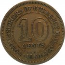 Malaya 1950 10 Cent