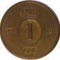 1960 Sweden 1 Ore