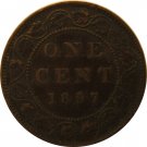 1897 Canadian Large Cent