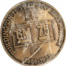 GM Oldsmobile 75 Years Token GM Oldsmobile 75 Years Token