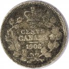 1902  Canadian Dime SILVER (DO)