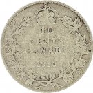 1910  Canadian Dime SILVER (DO)