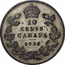 1931 Canadian Dime SILVER  Mintage: 384,056