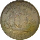 1942 Great Britain Half Penny