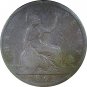 1862 Great Britain Half Penny