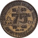1968 Evergreen Park Illinois Half Dollar Medallion