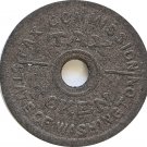 WASHINGTON STATE 1941 Tax Commission Plastic Token