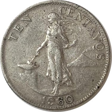1960 Peru 10 Centavos