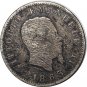 1863M Italy Lira (Silver 125)  Scratched!