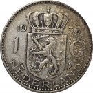 1956 Netherlands 1 Gulden (SILVER 125) 1956 Netherlands 1 Gulden (SILVER 125)