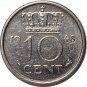1948 Netherlands 10 Cents  #2