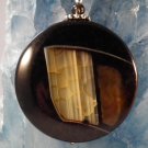 Brown Yellow Agate Pendant