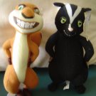 New Hammy and Stella Over the Hedge Plushes
