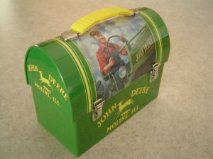 John Deere Tin Dome Lunchbox