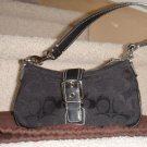 Black Coach Signature Purse / Handbag