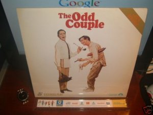 Laserdisc THE ODD COUPLE (1968) Walter Matthau FS Comedy Classic LD