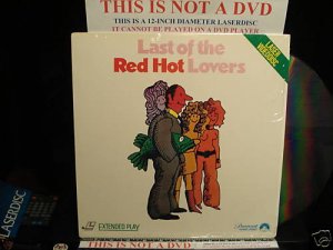 Laserdisc LAST OF THE RED HOT LOVERS (1972) Alan Arkin FS Rare LD