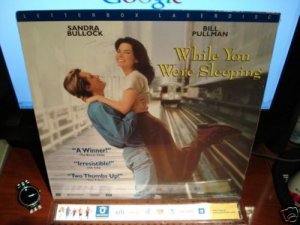 Laserdisc WHILE YOU WERE SLEEPING 1995 Sandra Bullock Lot#7 LTBX THX SEALED UNOPENED LD
