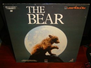 Laserdisc THE BEAR [Youk] 1989 Jack Wallace Lot#2 FS LD