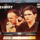 Laserdisc TARGET 1985 Gene Hackman Matt Dillon FS LD