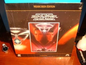 Laserdisc STAR TREK V: THE FINAL FRONTIER 1989 William Shatner Lot#1 LTBX LD